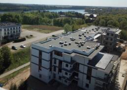 Apartamenty Parkowa postępy budowy
